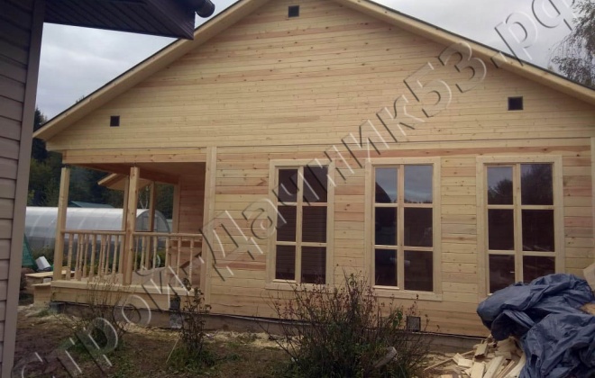 2 Брусовой дом ОД-11, 9×9, 81 м², Владимирская область, Александровский район,  Город Струнино (3)